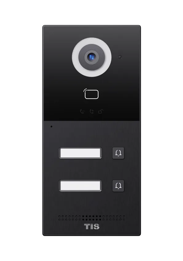 [TIS-INT-2PB-61M] Multi-button SIP Video Door Phone(2 buttons)