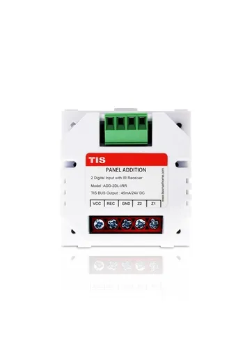 Panel Addition 2 Zone input + IR receiver