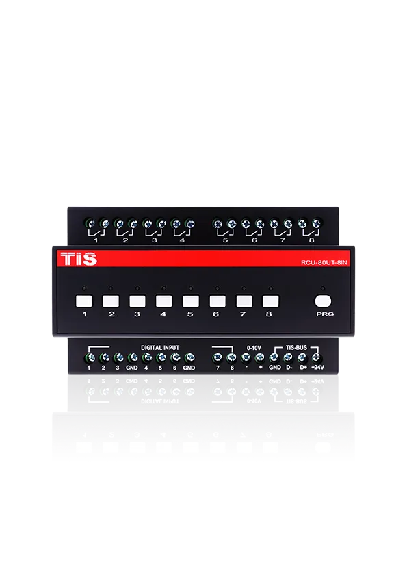 [RCU-8OUT-8IN] RCU 8 Relay switch +8Digital inputs - EU