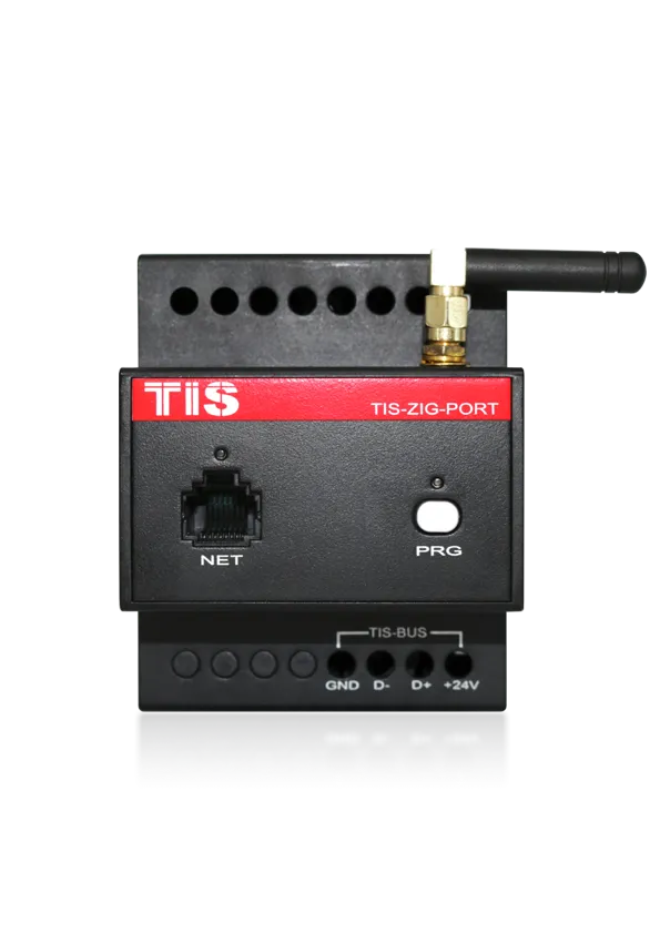 [TIS-ZIG-PORT] TIS-ZIG-PORT Gateway for TIS-Zigbee 3 and security Controller with Ethernet Connection.