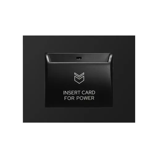 [VEN-ZIG-CRD Black] Venera Zigbee Card Switch (Black)